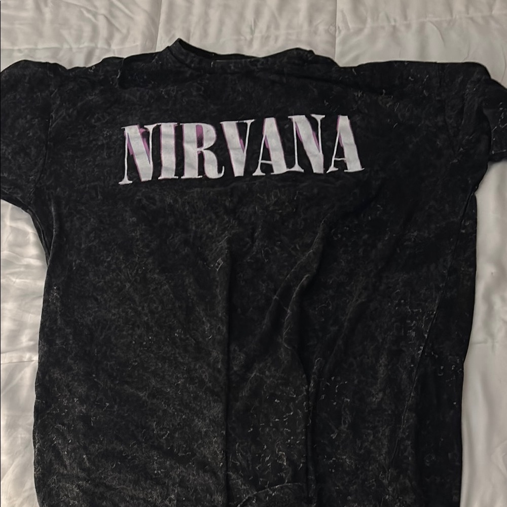 Nirvana Kids Black T-Shirt